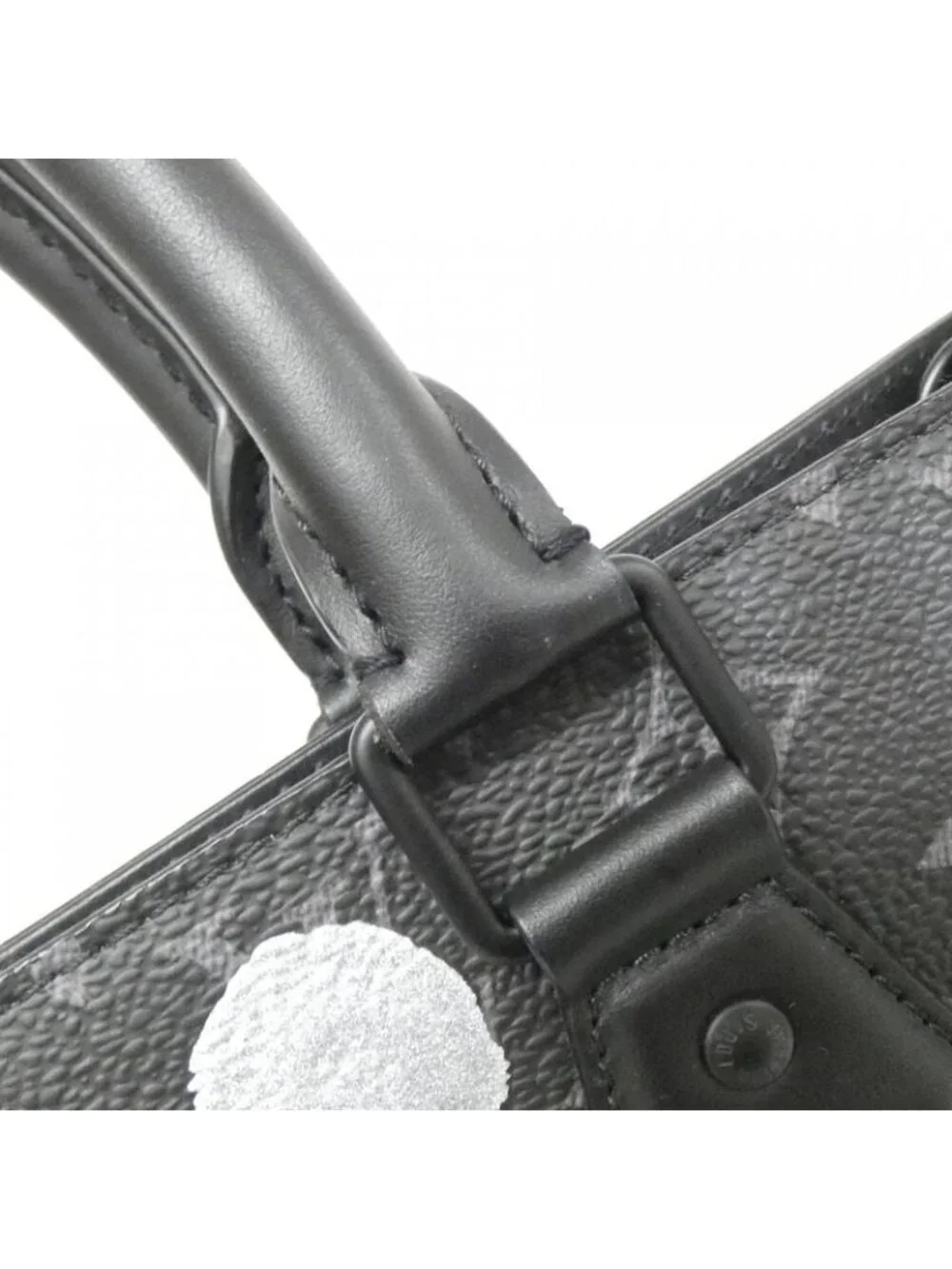Louis Vuitton Monogram Eclipse Sac Plat Bag